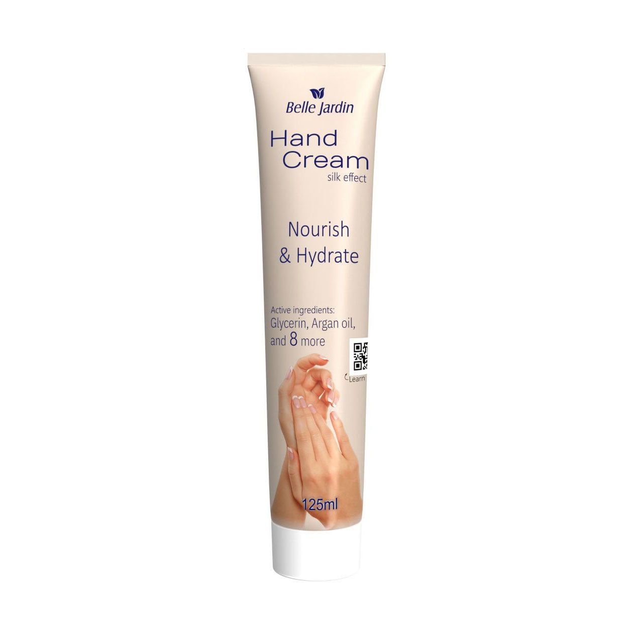Крем для рук Belle Jardin Hand Cream Nourish &amp; Hydrate з гліцерином та аргановою олією, 125 мл